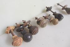 Antique Wooden Dresser Knobs