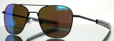 AMERICAN OPTICAL Original Pilot Black Mens Polarized Sunglasses 57-20-140 B:48