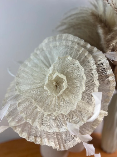 Fascinator women large - fascinator,