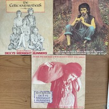 JOB LOT - DEXYS MIDNIGHT RUNNERS  - 5  x  7” SINGLES - ALL LISTED