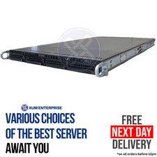 Supermicro CSE-819U X10DRU-i+ 2x Xeon 2620v4 64GB RAM 4x3TB SAS 9361-8i