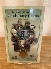Isle of Man TT  Centenary Coin 50 pence - sealed