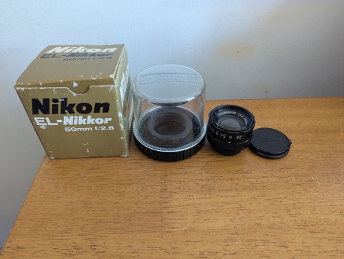 Nikon nikkor 50mm 8 - nikon, el-nikkor