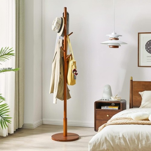 Wooden coat stand - wooden, stand,