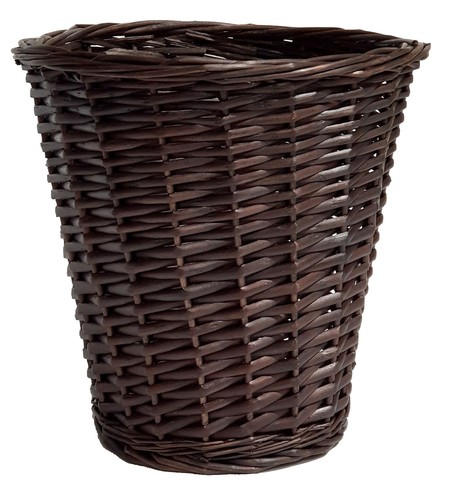 Dark brown wicker - wicker, willow