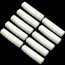 10x Guitar Nut Bone Slotted