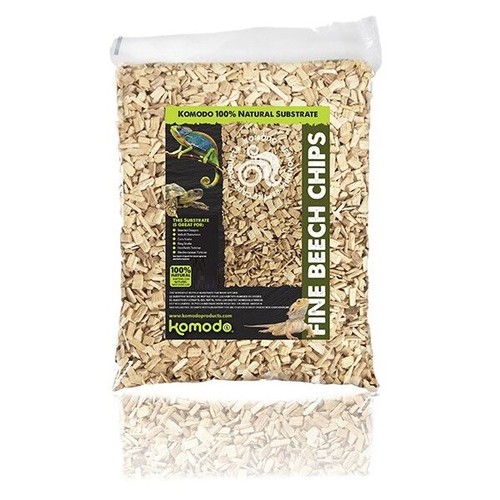 Komodo coarse beech chips - coarse,