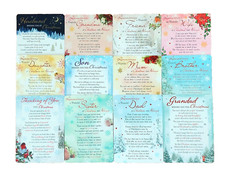 GRAVE CHRISTMAS MEMORIAL CARD