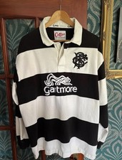 Barbarians FC Rugby Shirt Jersey XL Cotton Polo Long Sleeve Cotton Traders
