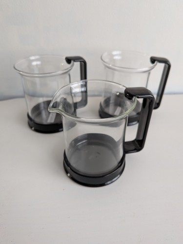 Bodum coffee cup and milk - and,