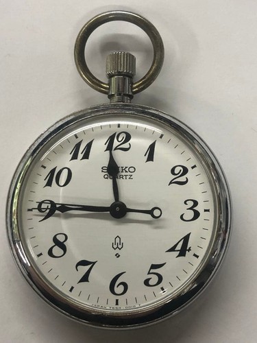 Seiko quartz pocket watch - quartz,