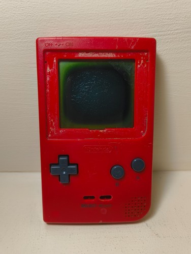 Game boy pocket red - boy,