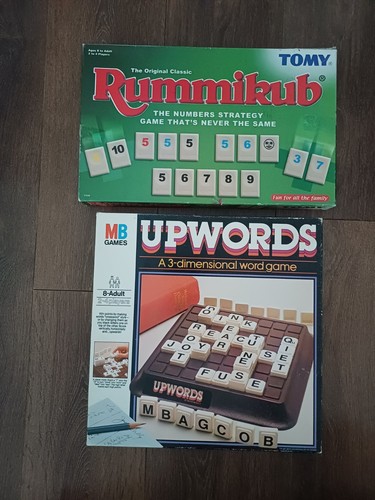 Tomy rummikub upwords - tomy,