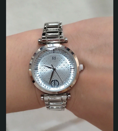 River island gold watch - river,