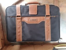 samsonite Leather Strap suitcase 