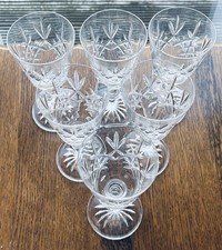 Set 6 Edinburgh Crystal Red