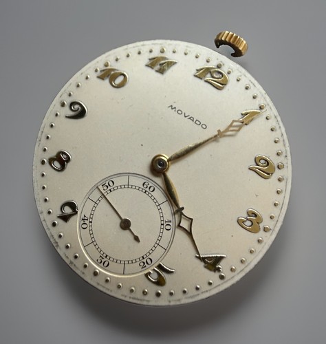 Antique movado cal - 620, pocket