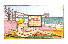 SAPPHIRE COMIC POSTCARD NO