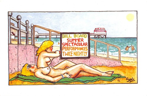 Sapphire comic postcard - comic,