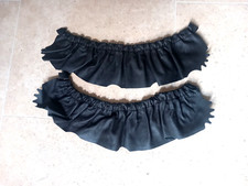 CLASSIC MINI COOPER S MPI GENUINE PAUL SMITH NOS BLACK LEATHER DOOR POCKETS 500