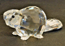 Swarovski Crystal "MOTHER BEAVER" Mint Condition-Original Box