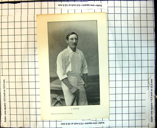 Original old antique print - antique,