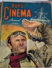 Boy's Cinema Annual 1949 Vintage Children's Book Film Hardback