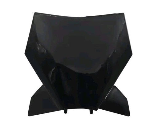 Front number board black ktm - front,