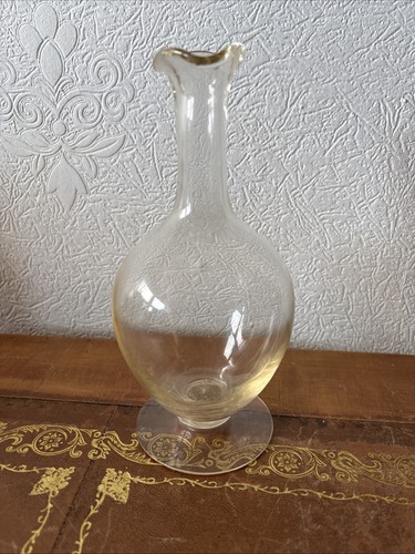 Antique victorian glass vase - antique,