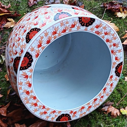 Large vtg chinese porcelain - vtg,