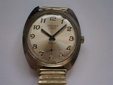 Vintage gents wristwatch ORIOSA mechanical watch working UNITAS 6325 swiss made