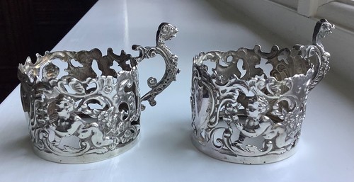 Pair william comyns - pair,