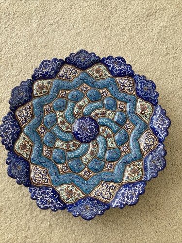Handmade minakari copper - 24, cm