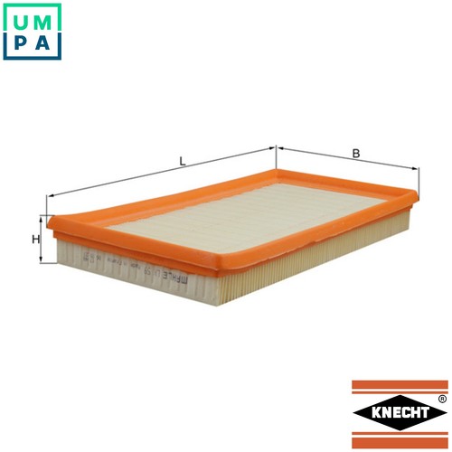 Air filter for volvo - filter, 59