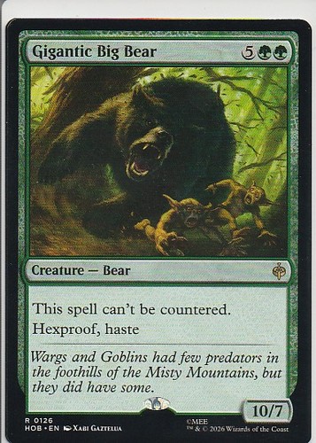 Gigantic big bear hob 0126 - bear, hob-0126