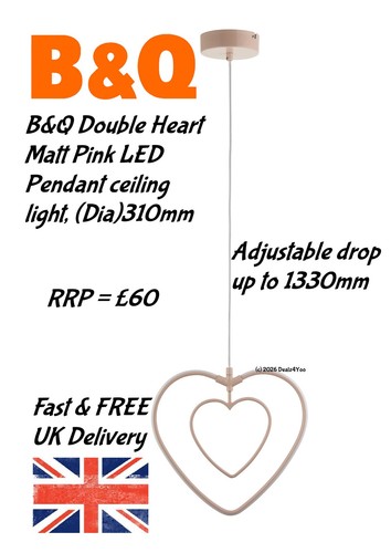 Matt pink double love - matt,