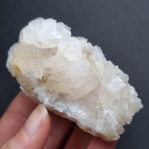 Calcite specimen greystone - calcite,