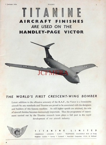 Handley page victor - handley, 'victor'