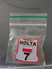 Runa Holta Speedway GP Race Bib Gold Speedway Badge