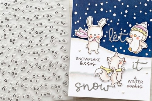 Clear stamp - 6",