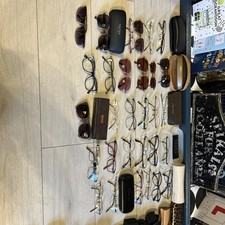 30 Glasses Frames Designer Men’s Armani D&G Ray-Ban Gucci Bundle Lot Ladies