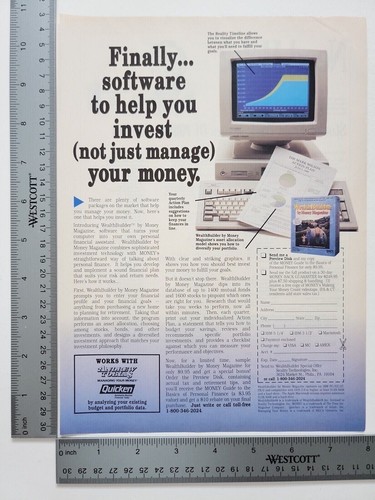 Quicken software 1980s - quicken,