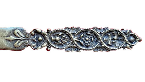 Antique bronze page turner - bronze,