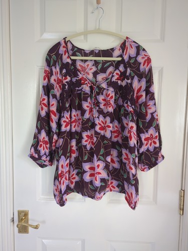 Indigo brown lilac red - m&s,