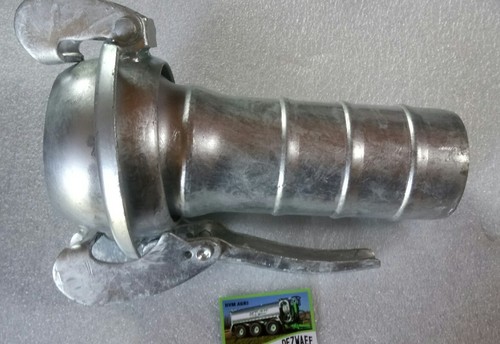 Bauer male coupling - 4", hose