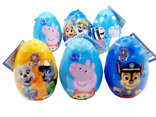 PEPPA PIG & PAW PATROL X6 SURPRISE EGGS KIDS PARTY BAG sweet toy sticker HALAL