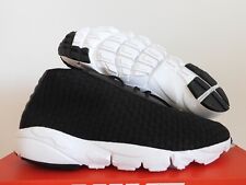 NIKE AIR FOOTSCAPE DESERT CHUKKA QS BLACK-BLACK SZ 11 [637162-001]