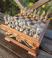 Puzzle chess set - chess, w