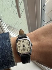 1929 Bulova Conqueror/Lone Eagle Vintage Art Deco Men’s Watch Serviced