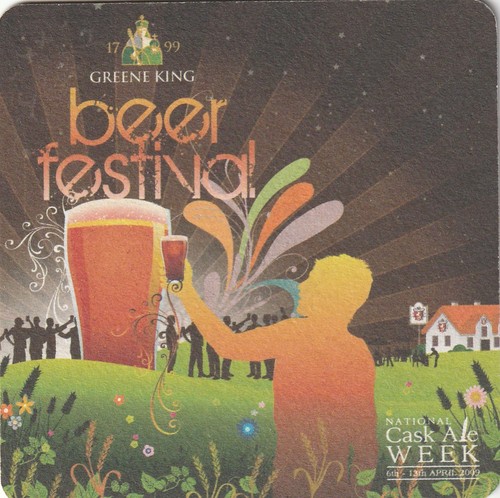 Beer mat greene - mat,